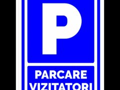 Indicator pentru parcare vizitatori
